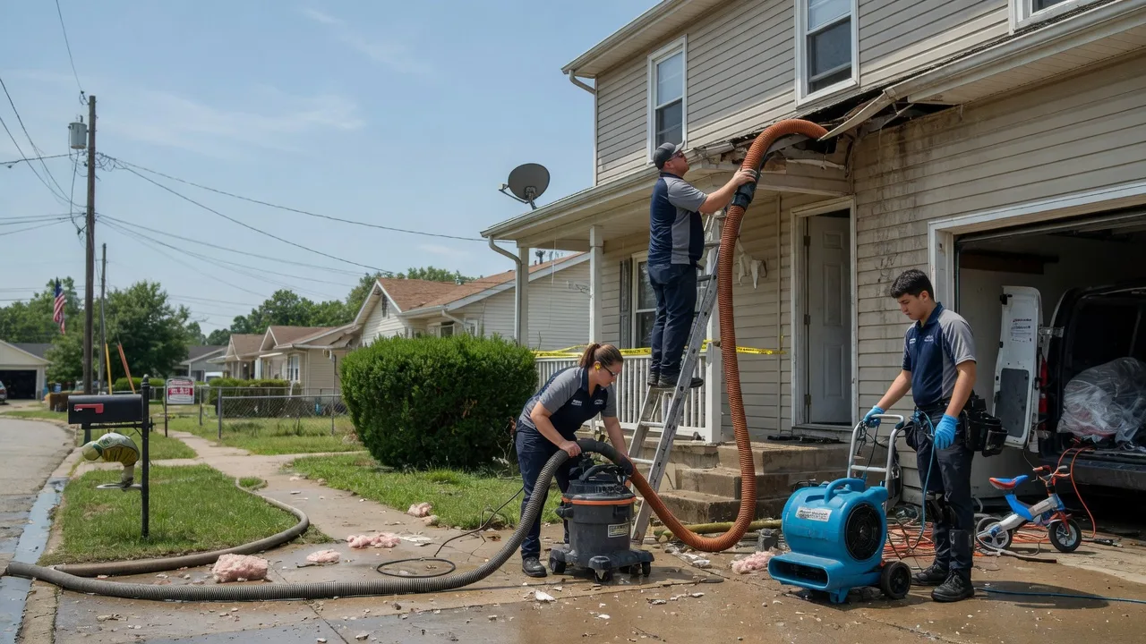 Water Damage Restoration in Courtenay, ND near me